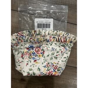 Longaberger SMALL RECIPE Basket Liner SPRING FLORAL Fabric NEW